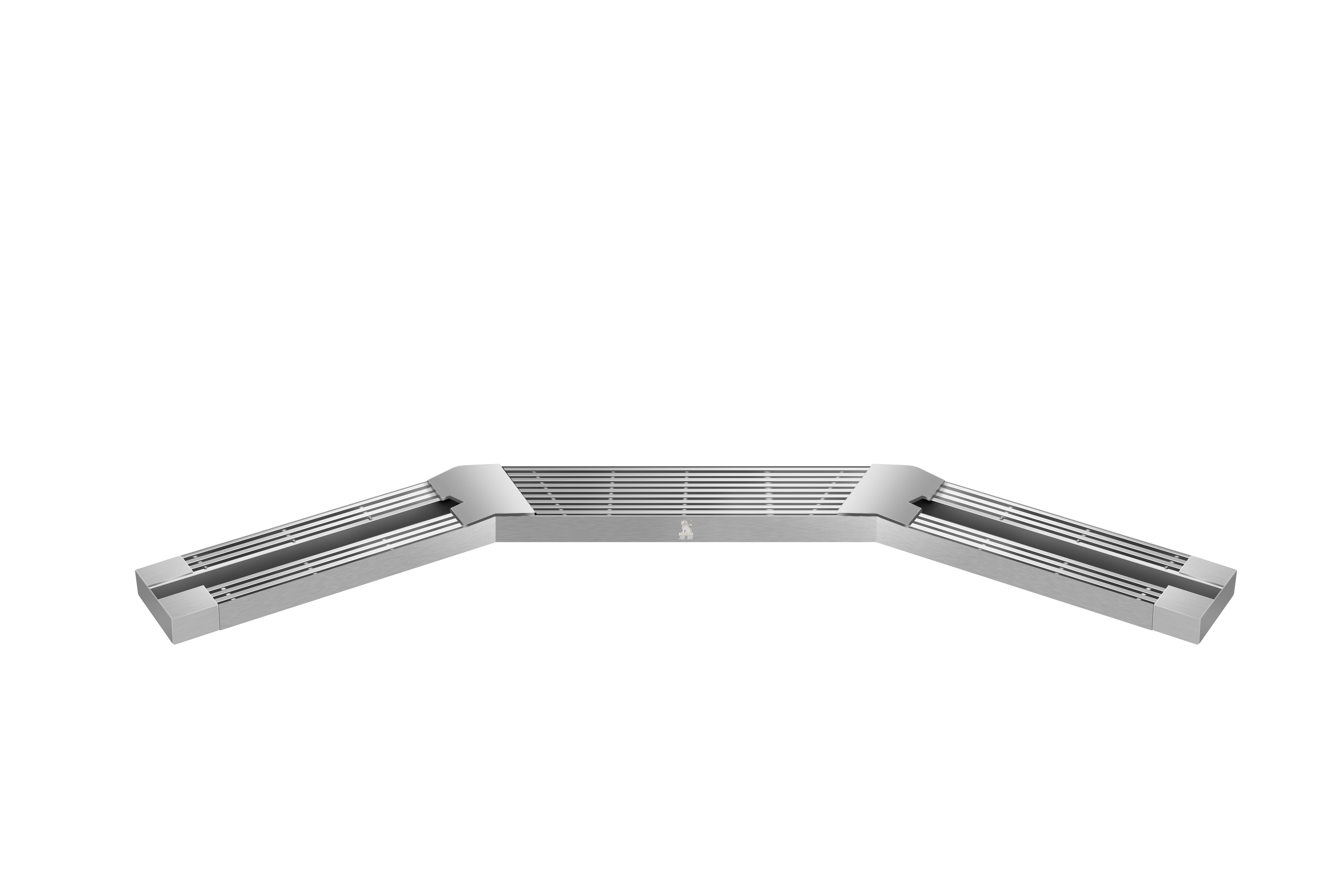 志良順獅304不銹鋼鉆石型防臭長(zhǎng)地漏