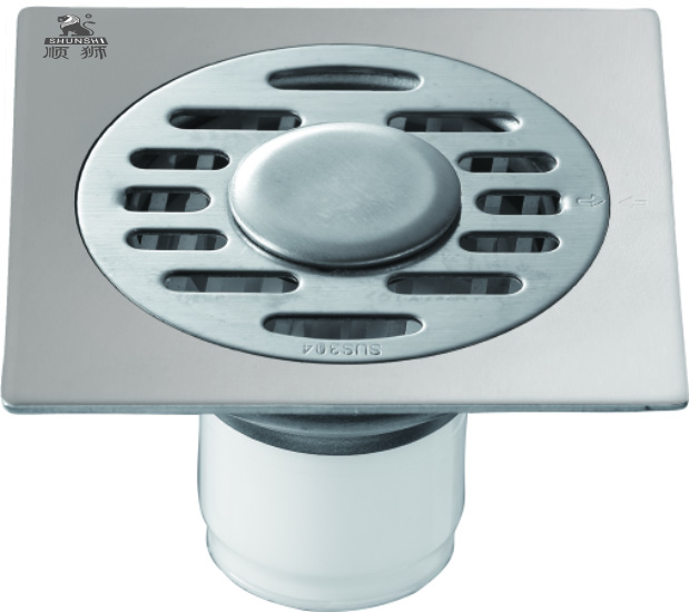 志良順獅牌304不銹鋼地板洗衣機雙用磁性自封防臭地漏