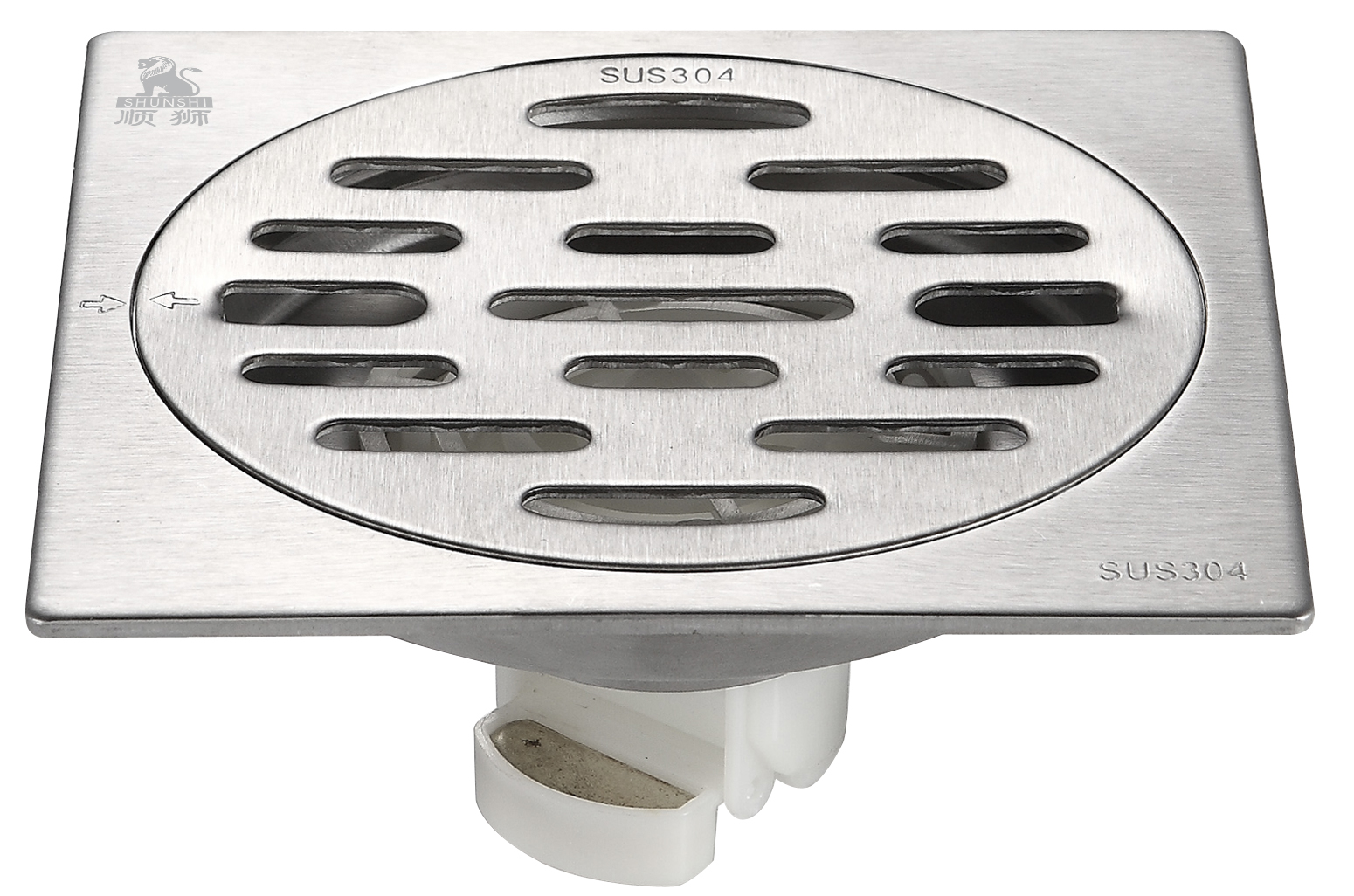 志良順獅牌浴室衛(wèi)生間塑料橫條單用防臭地漏